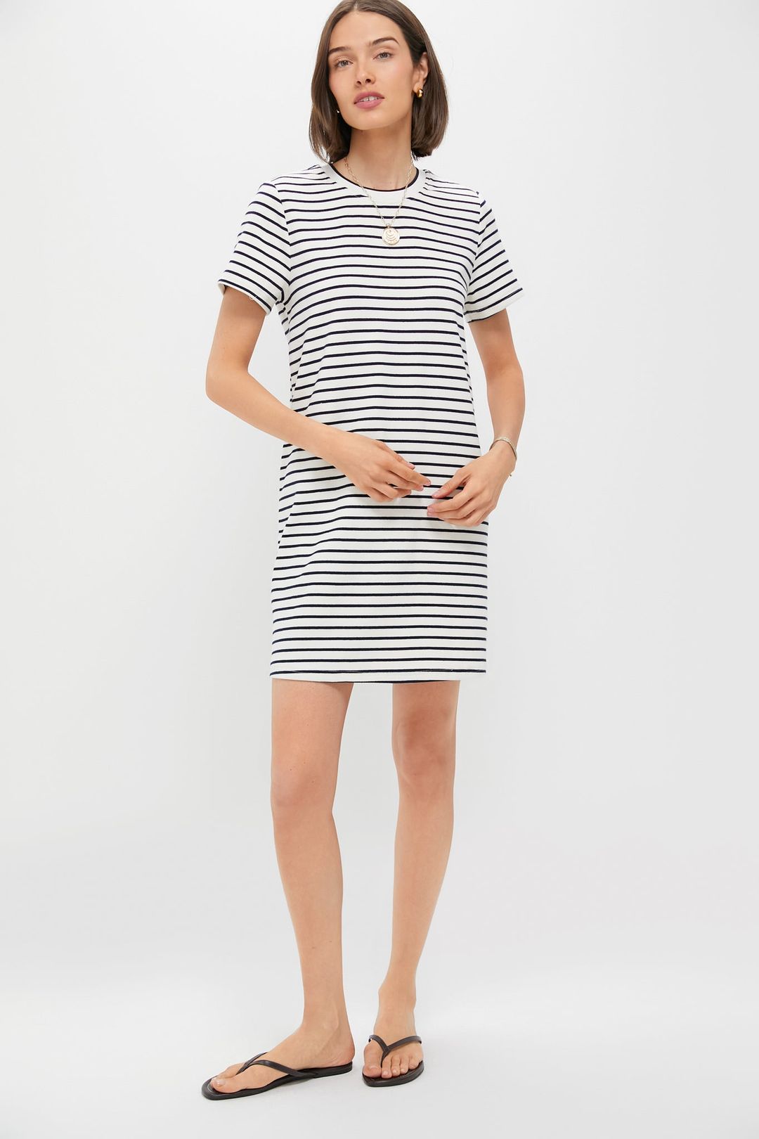 Blue Stripe Aimee Mini Dress #6