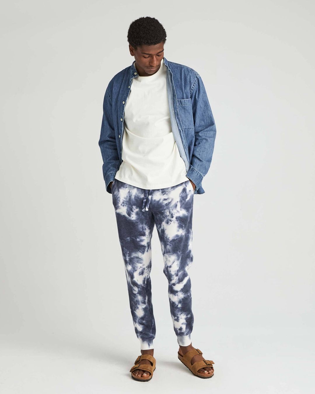 Men's Recycled Fleece Tapered Sweatpant #20