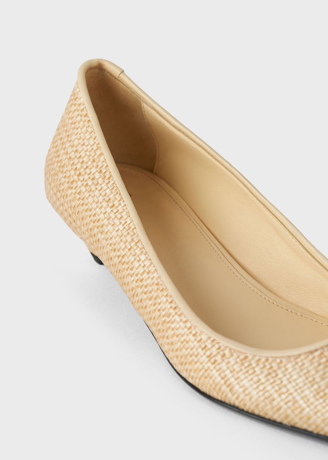 The Raffia Pump light beige #6