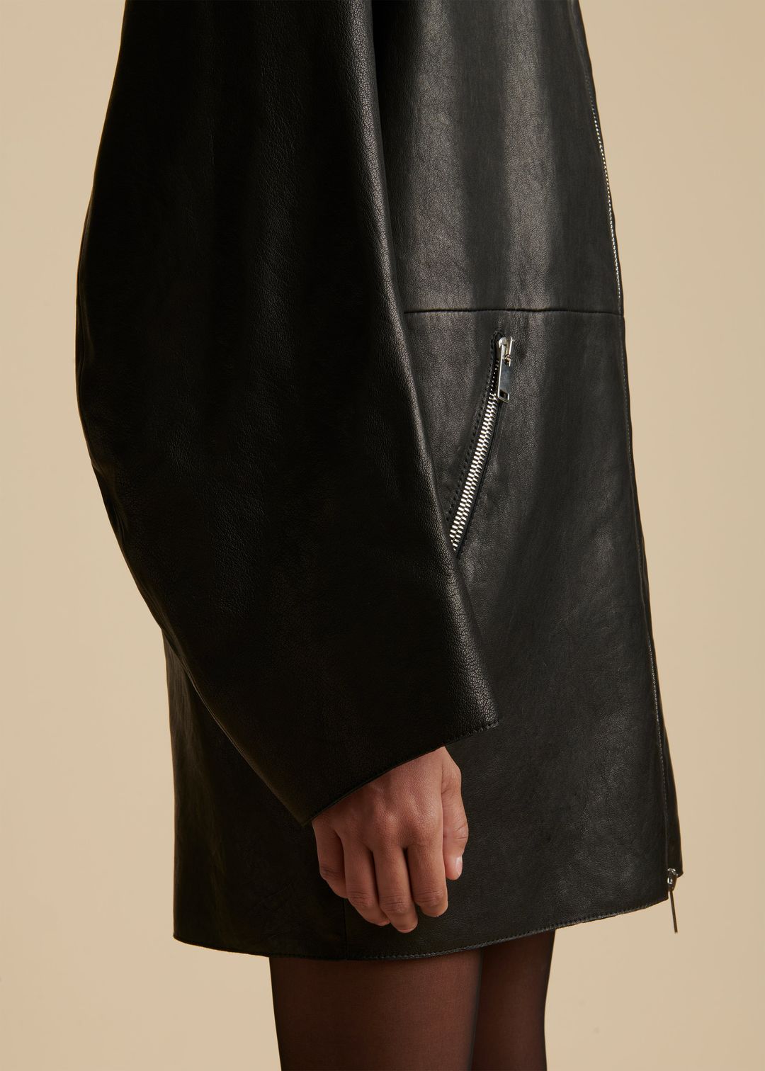 The Gellar Jacket in Black Leather #5