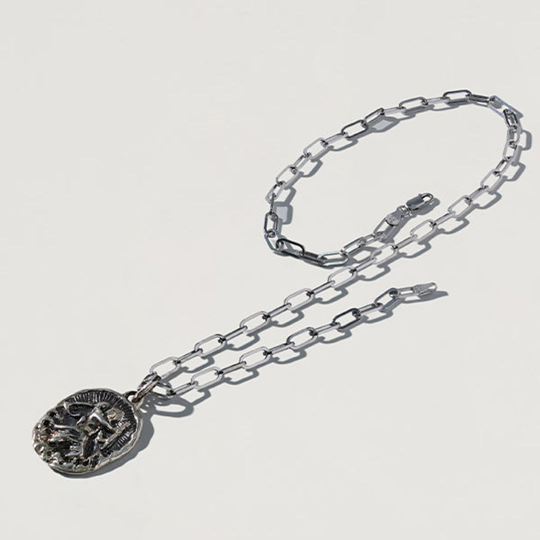 Silver Saint Christopher Necklace