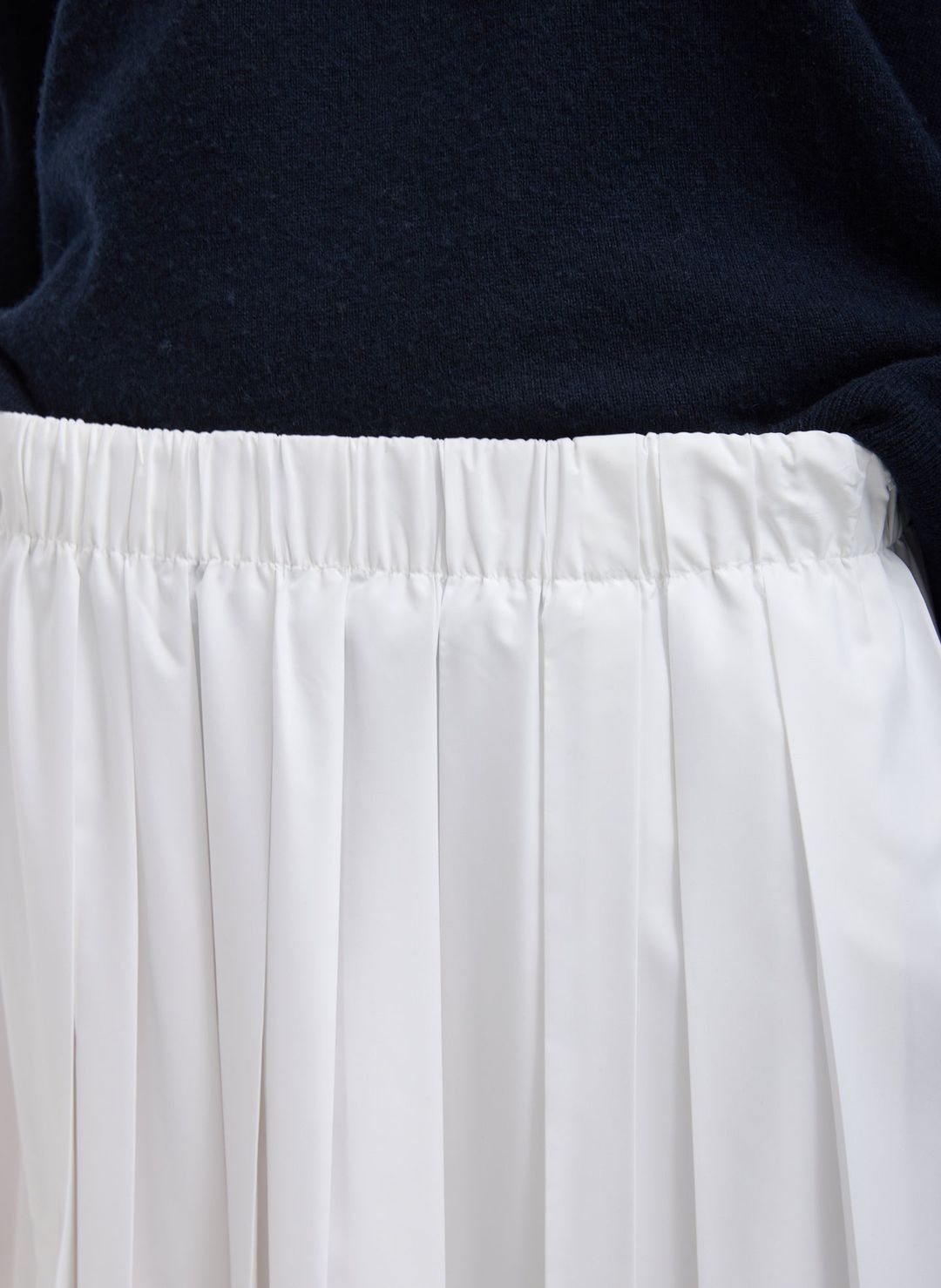 Nylon Pleated Pull On Skirt #3