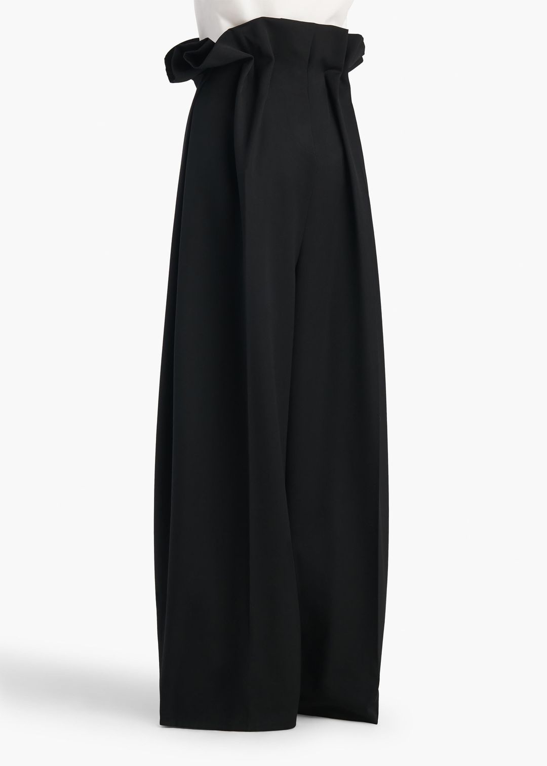Kira Pant in Black Wool #4