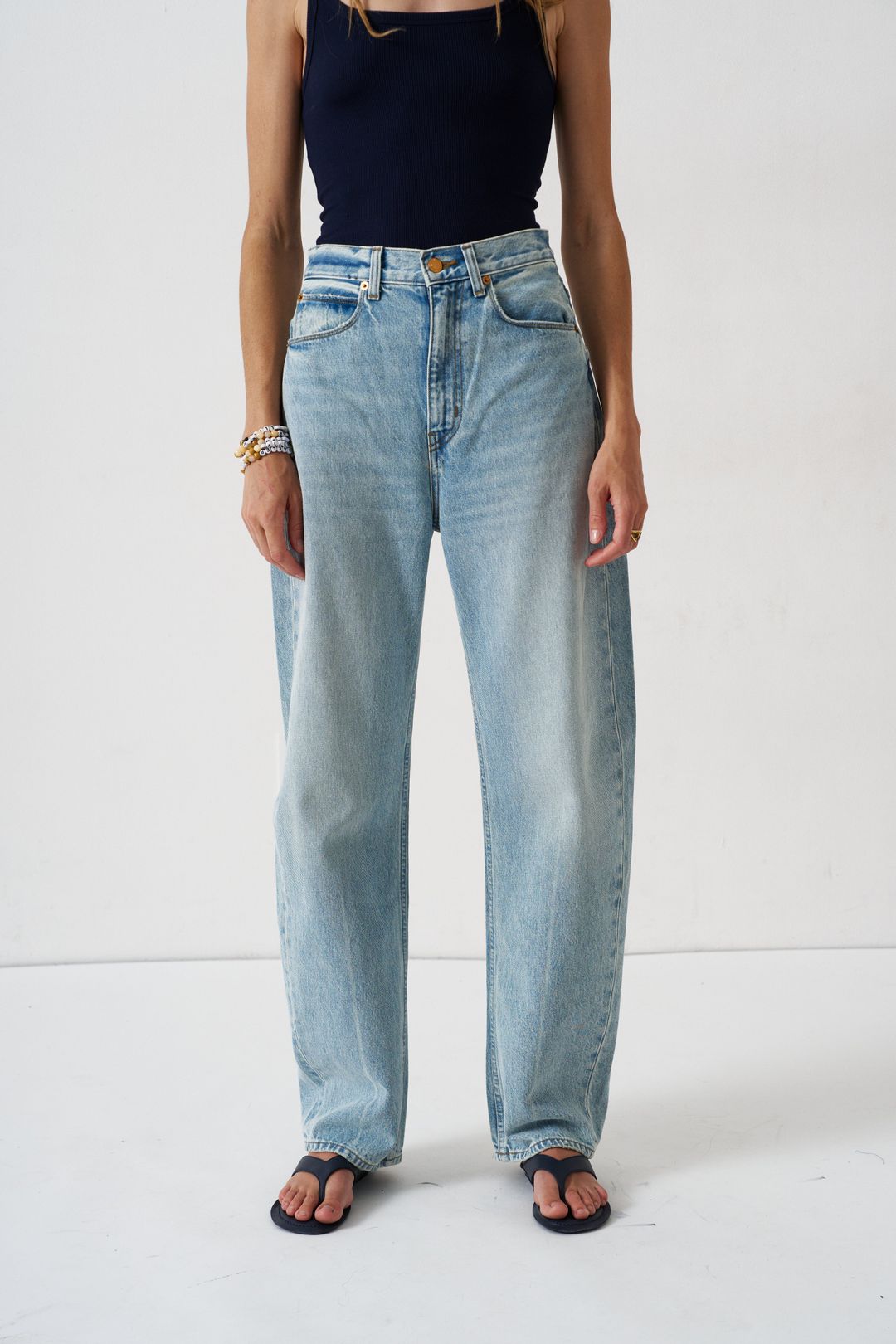 The Fan Jean in Light Stone #6