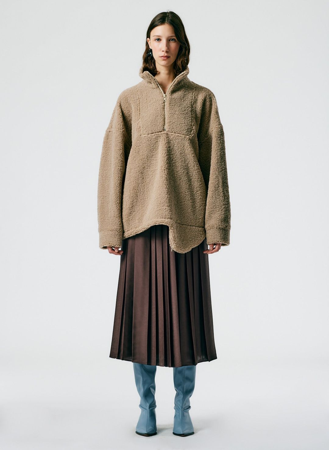 Cozy Fleece Anorak Zip Up #3