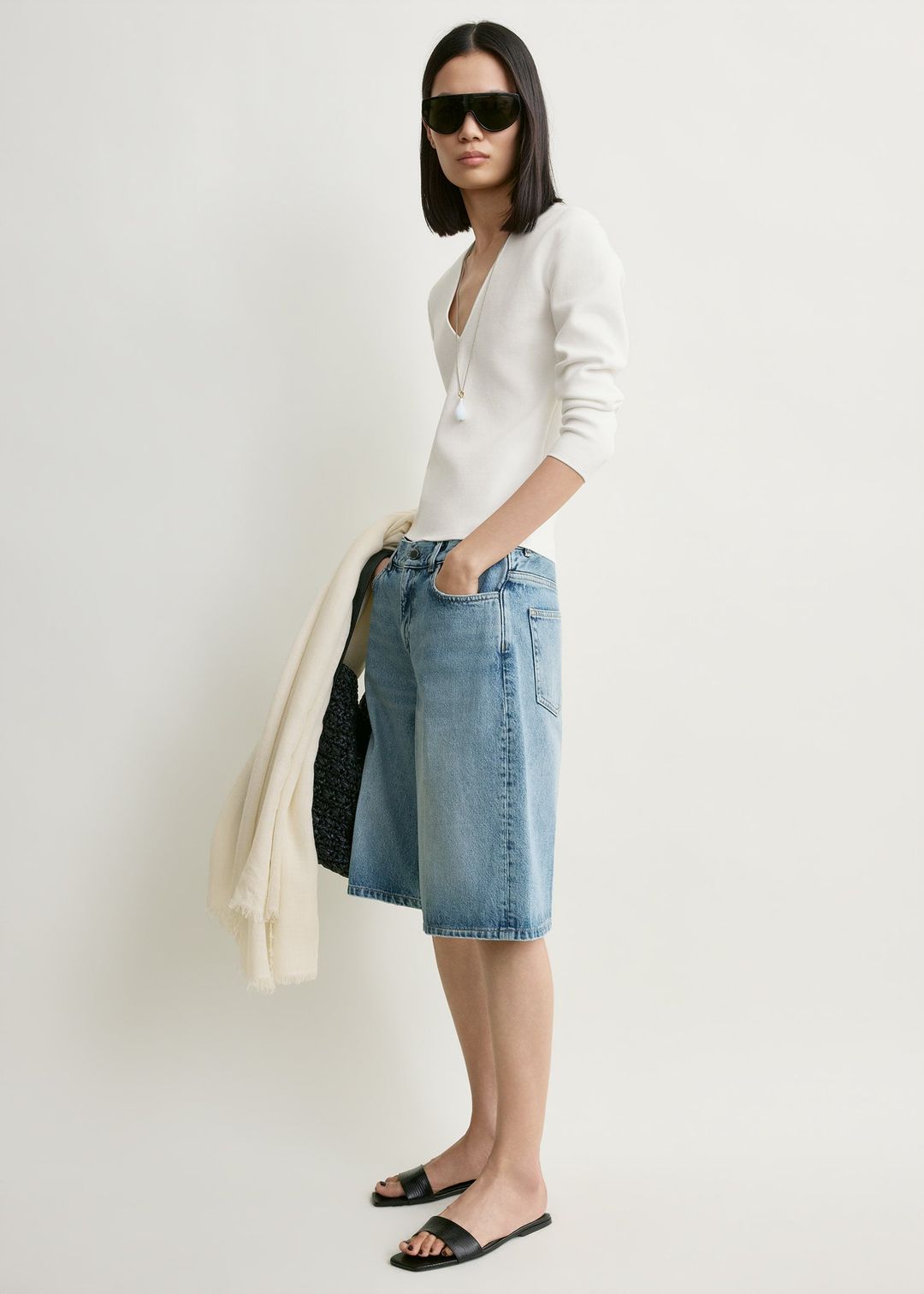 Denim board shorts true vintage