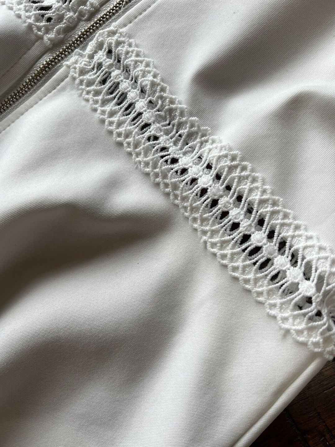 Francesca's Size Medium White Dress #4