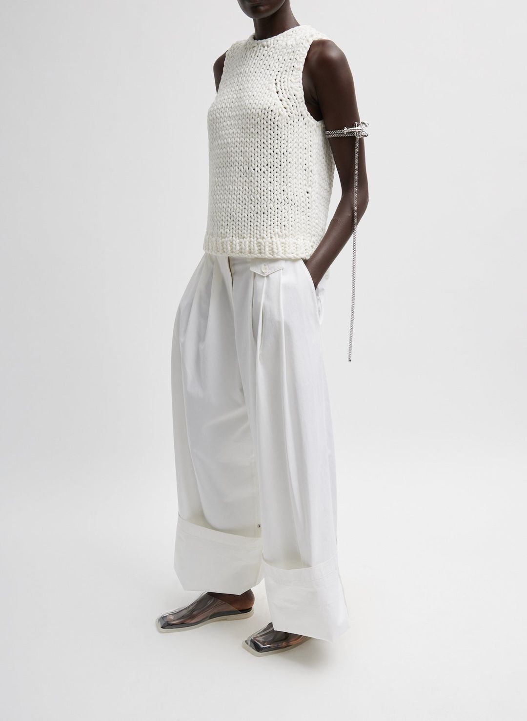 Bio Twill Triple Pleat Pant #4