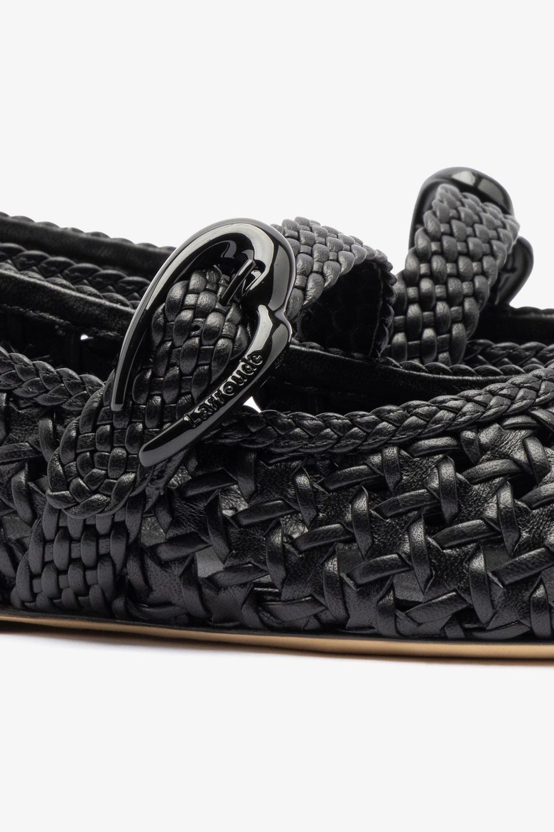 Verona New Macrame In Black Leather #5