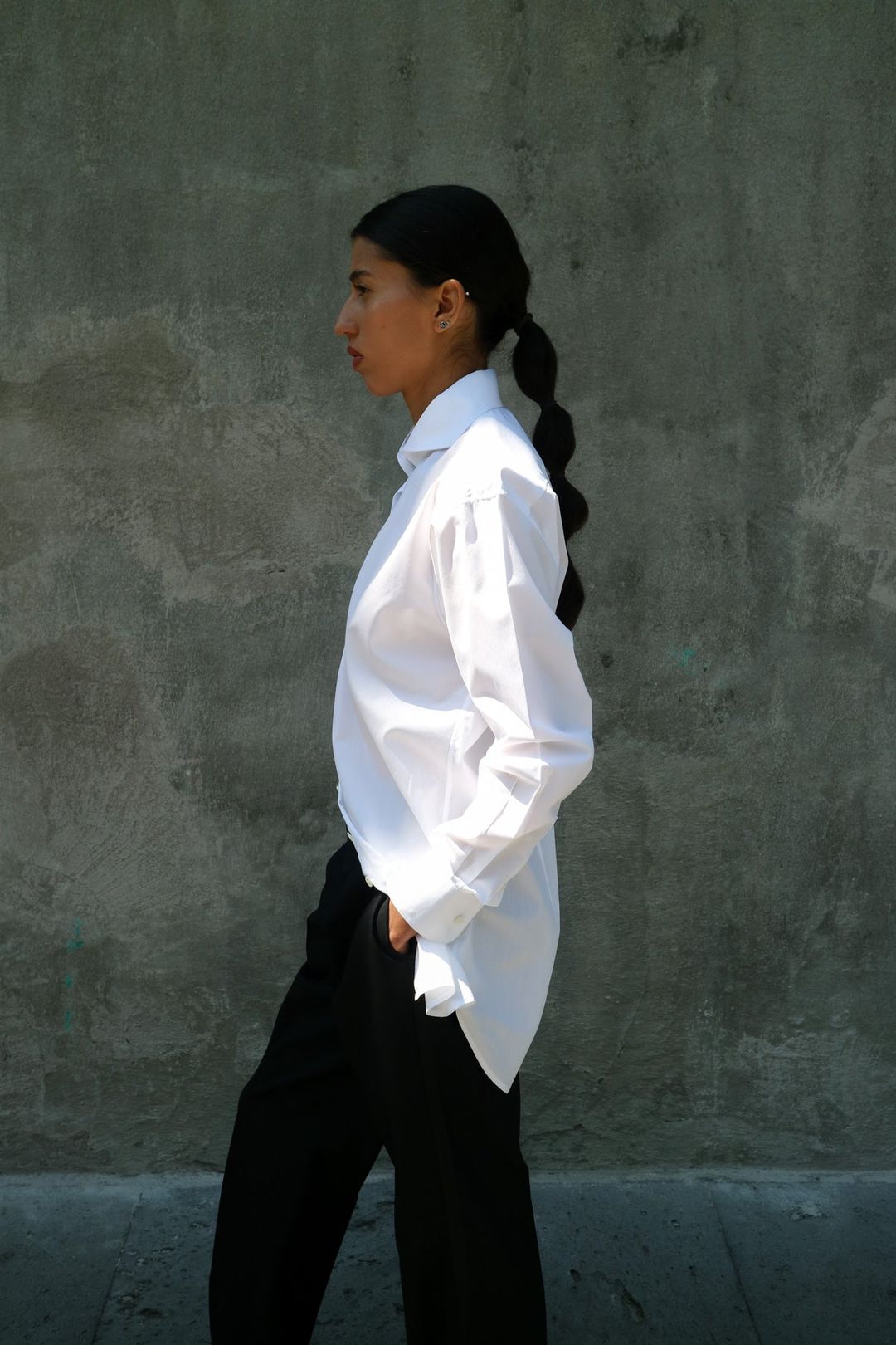 ELEGANT WHITE SHIRT #5