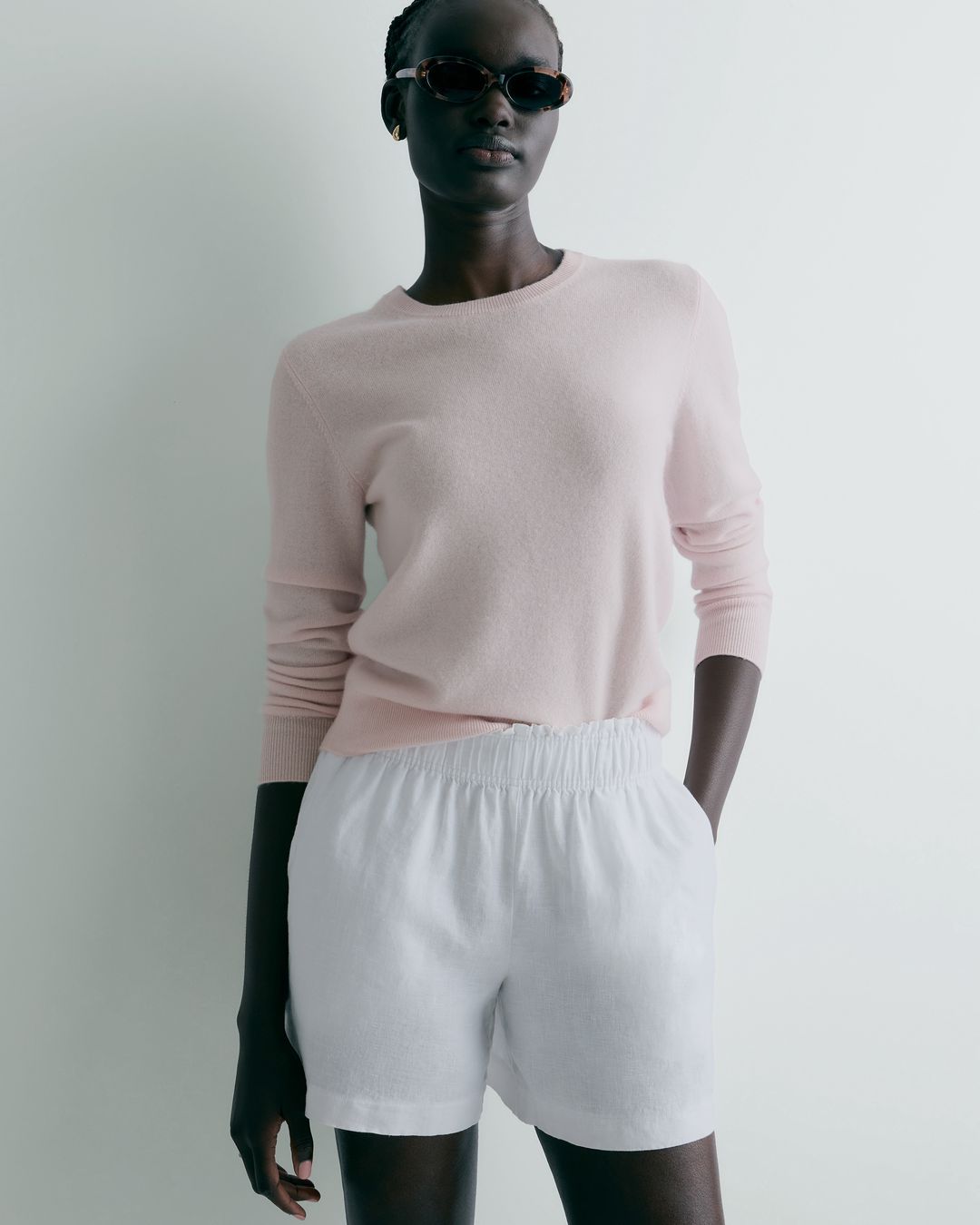 Mongolian Cashmere Crewneck Sweater #2