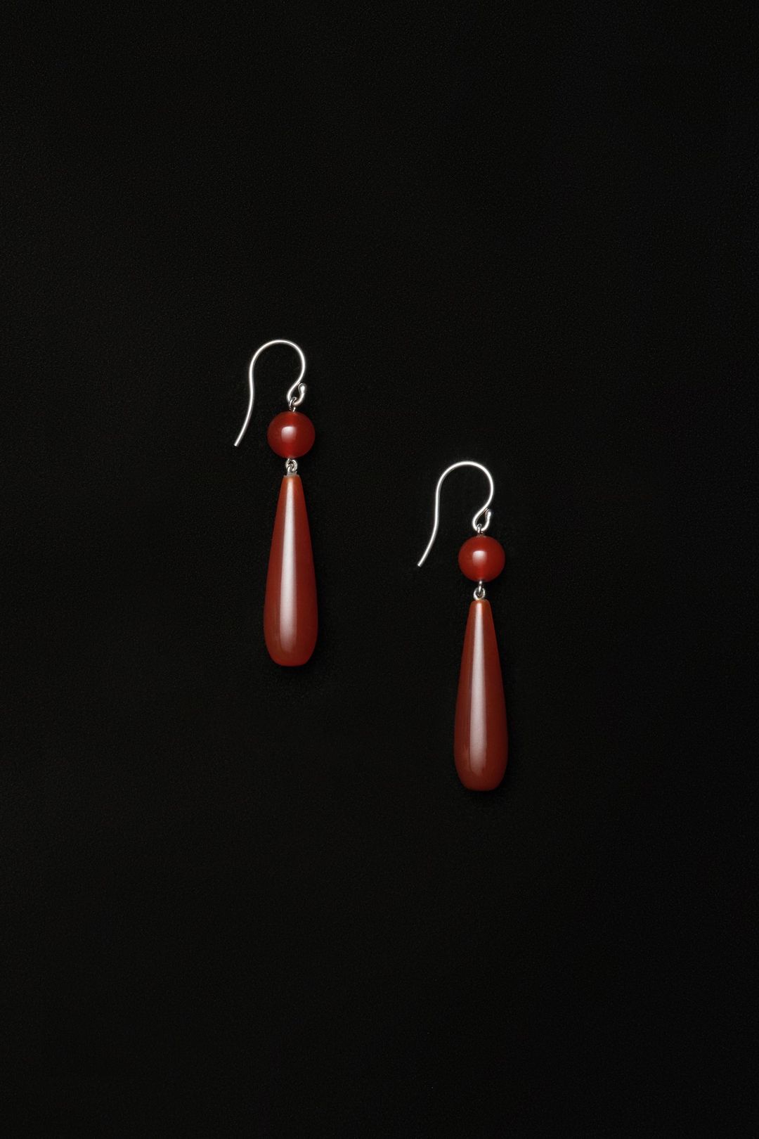 Isadore Earrings in Carnelian