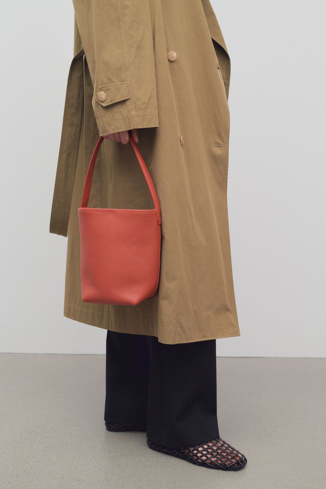 Small N/S Park Tote Bag in Leather #4