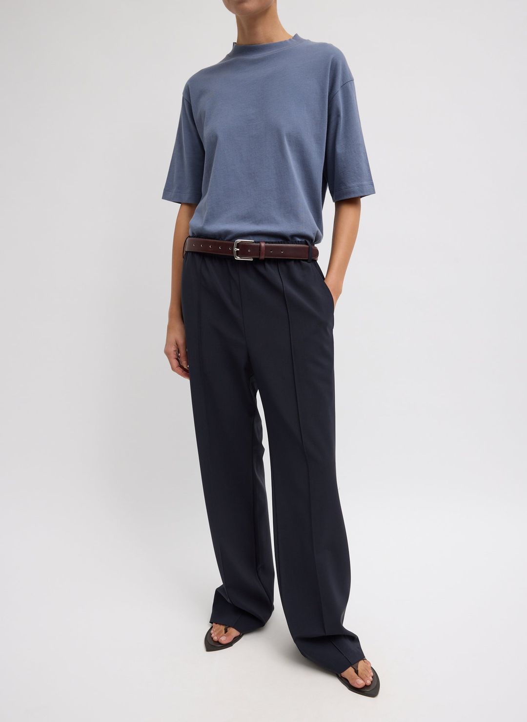 Tropical Wool Scottie Jogger