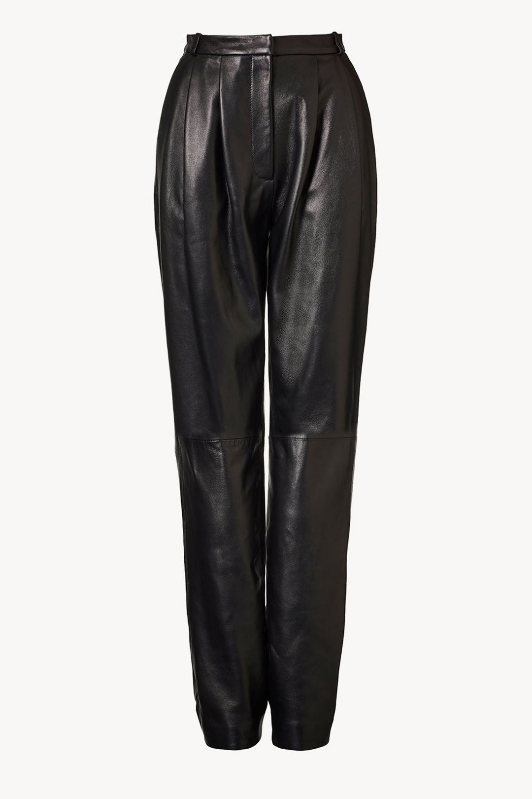 Emma Leather Trouser Black