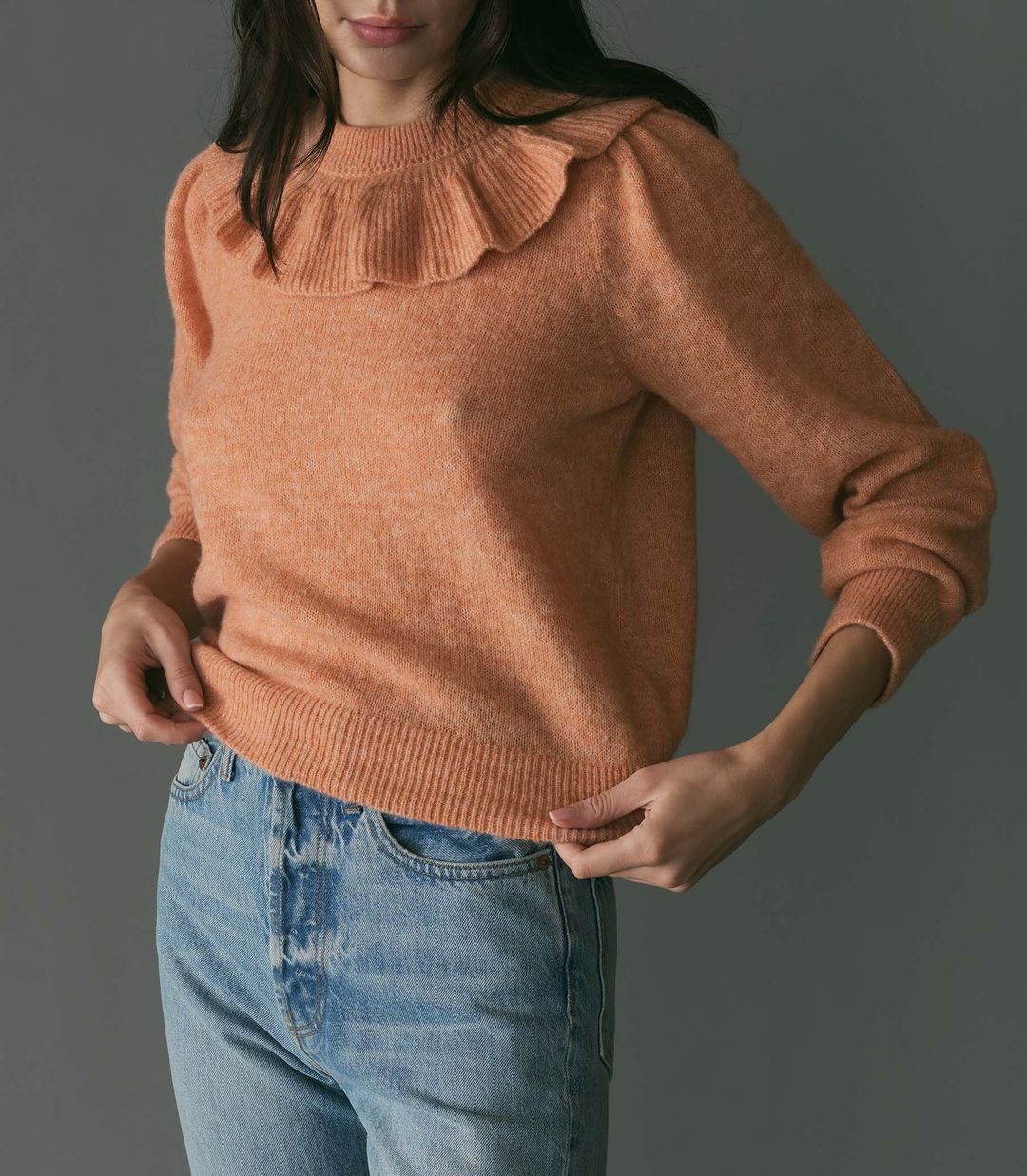 HMD -- AZARIA SWEATER -- CORAL #4