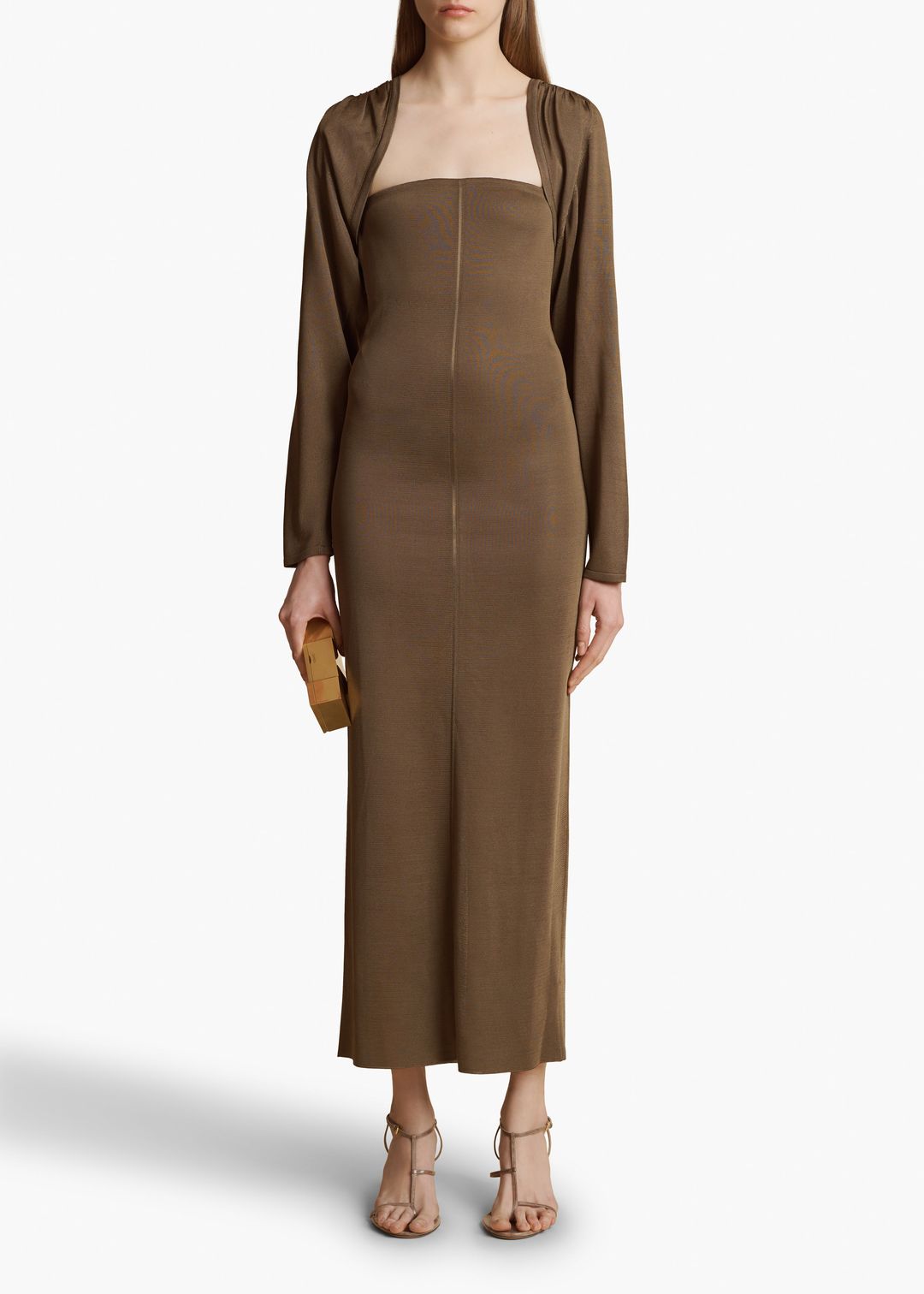 Esmeray Dress in Toffee #4