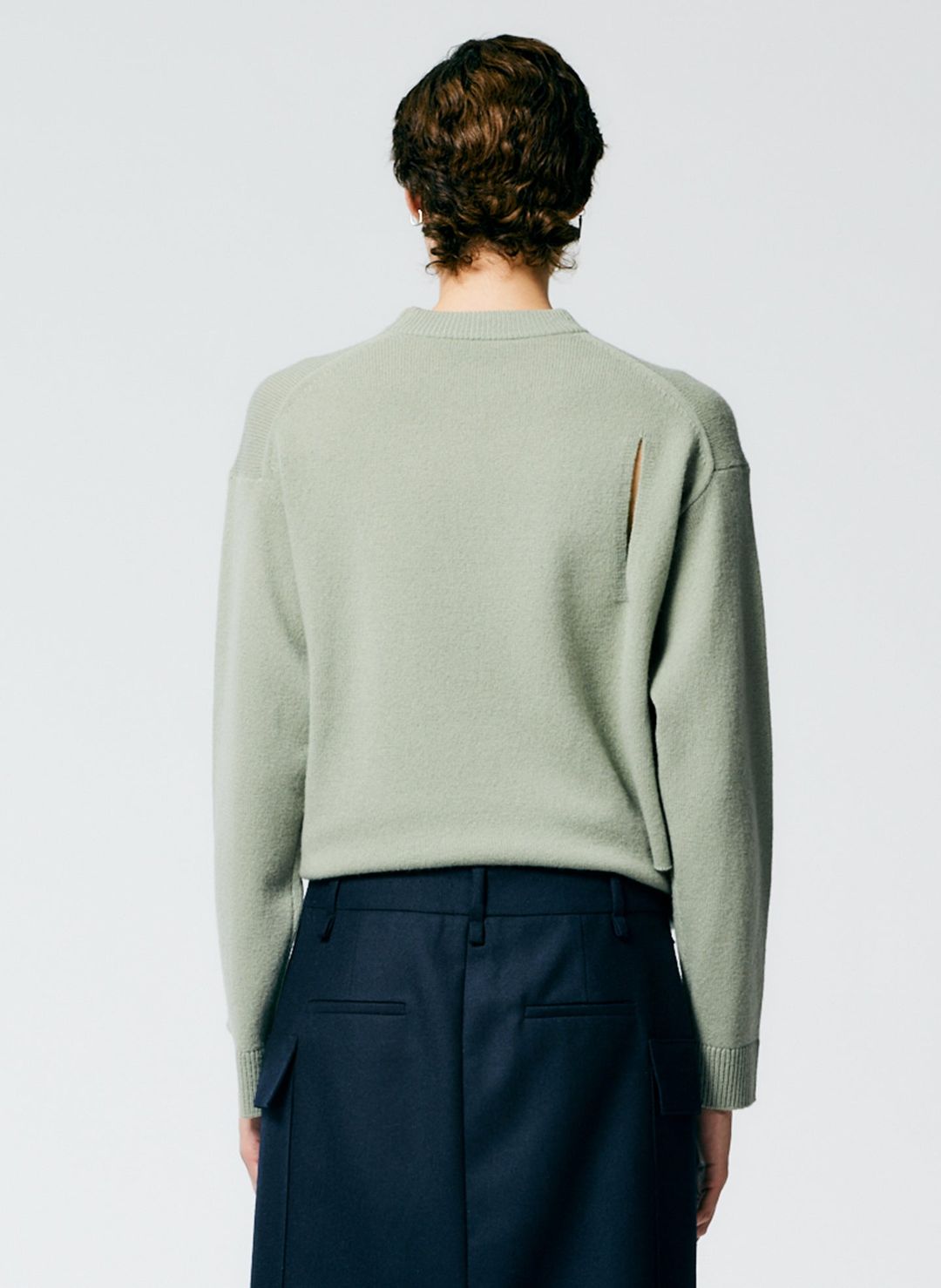 Soft Lambswool Crewneck Easy Pullover #4