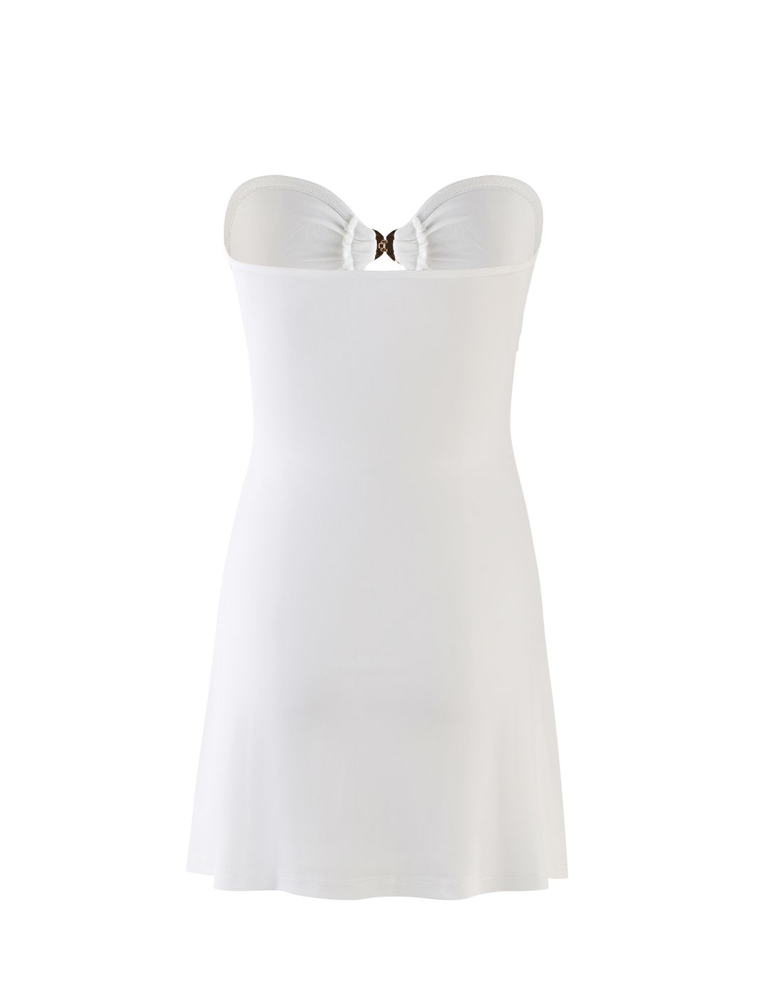 CECILY MINI DRESS - WHITE #6