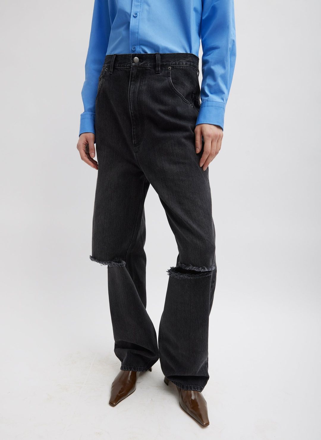 Vintage Black Denim Ryder Jean