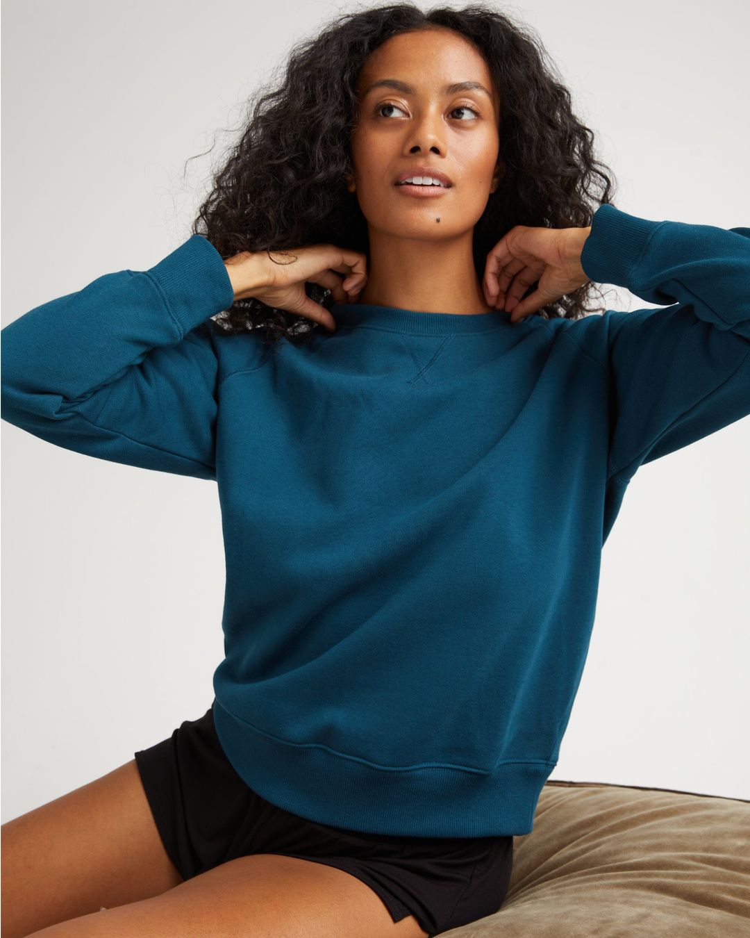 Women's Recycled Fleece Sweatshirt #4