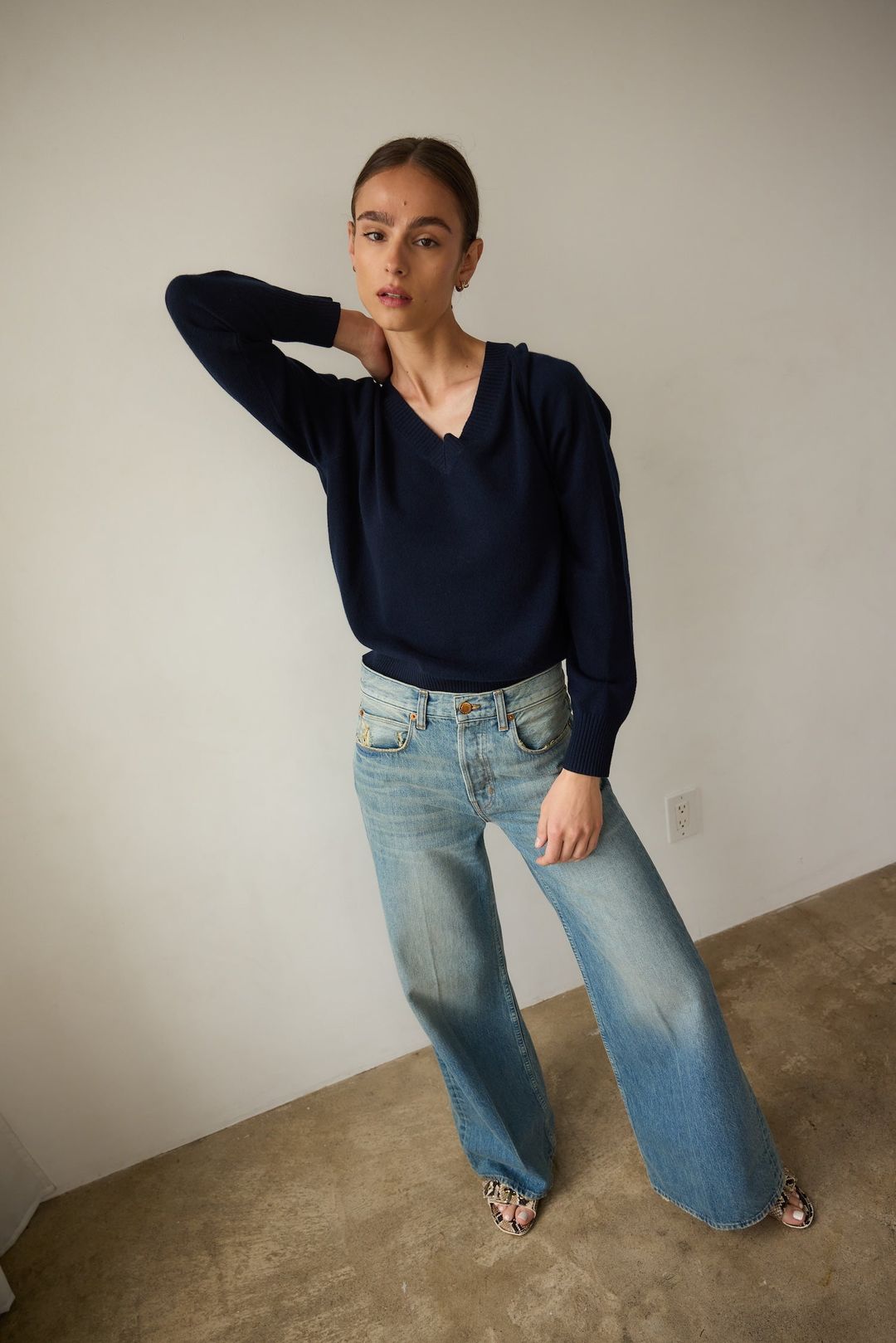 The Lax Wide in Worn Indigo #5