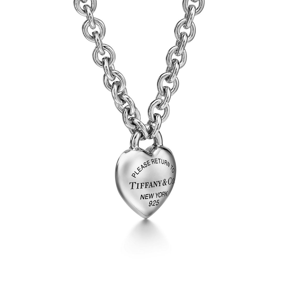 Return to Tiffany® Full Heart Toggle Pendant in Sterling Silver #2
