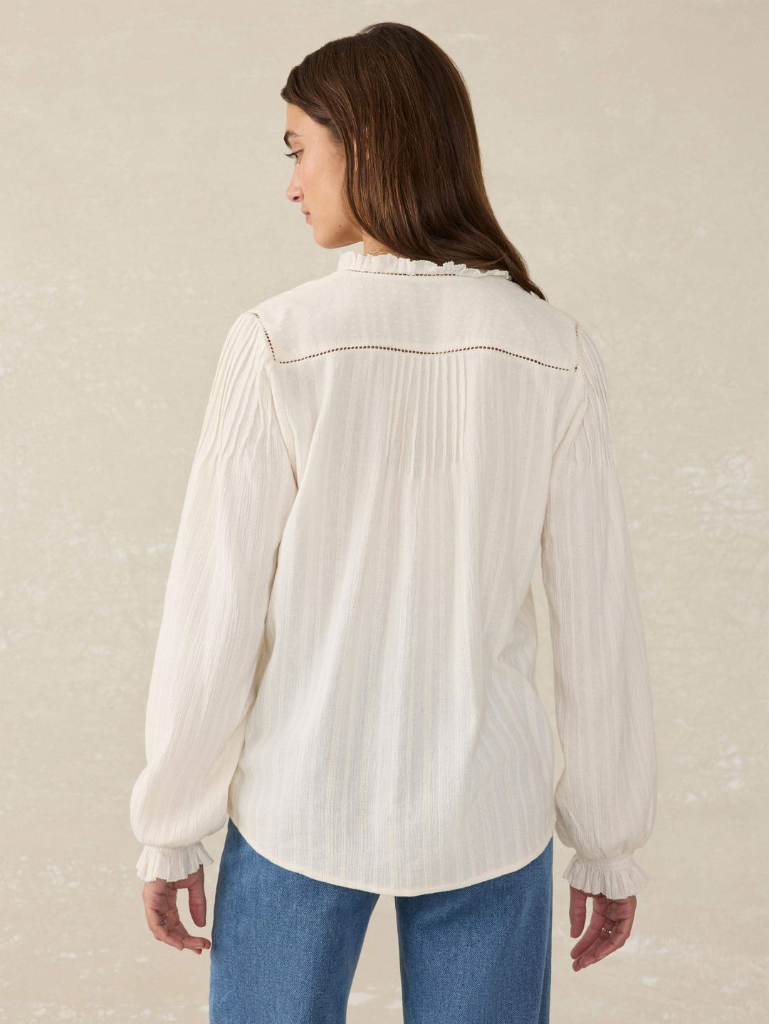 Lily Blouse - Egret #5
