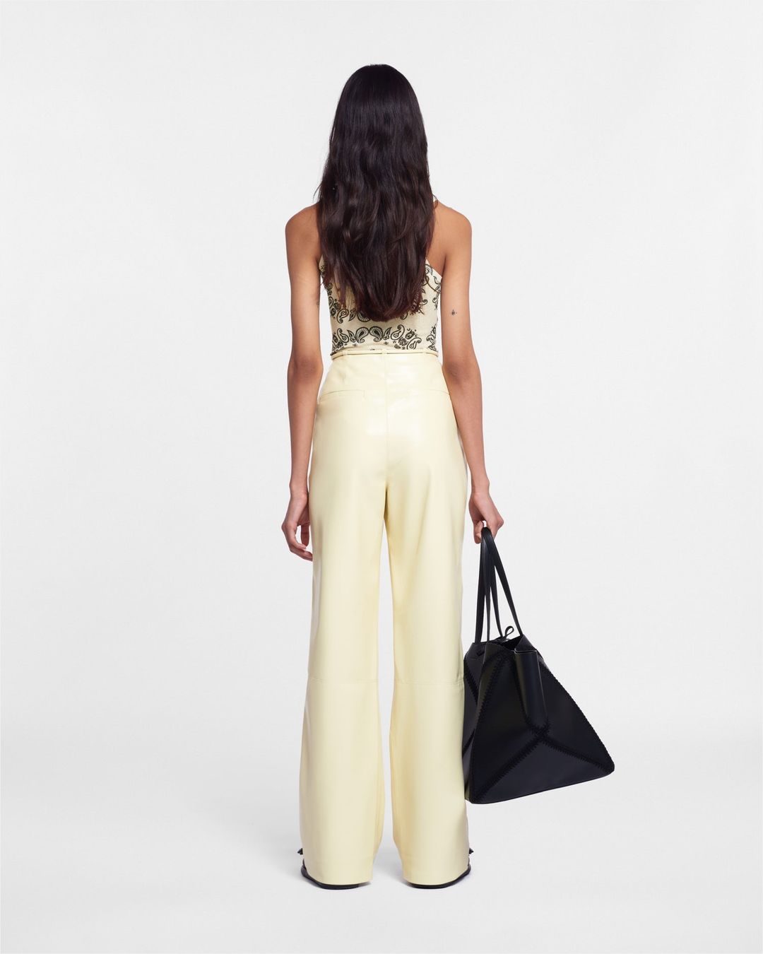 Anneke - Sale Printed Mesh-Jersey Tank Top - Bandana Small Scale #4