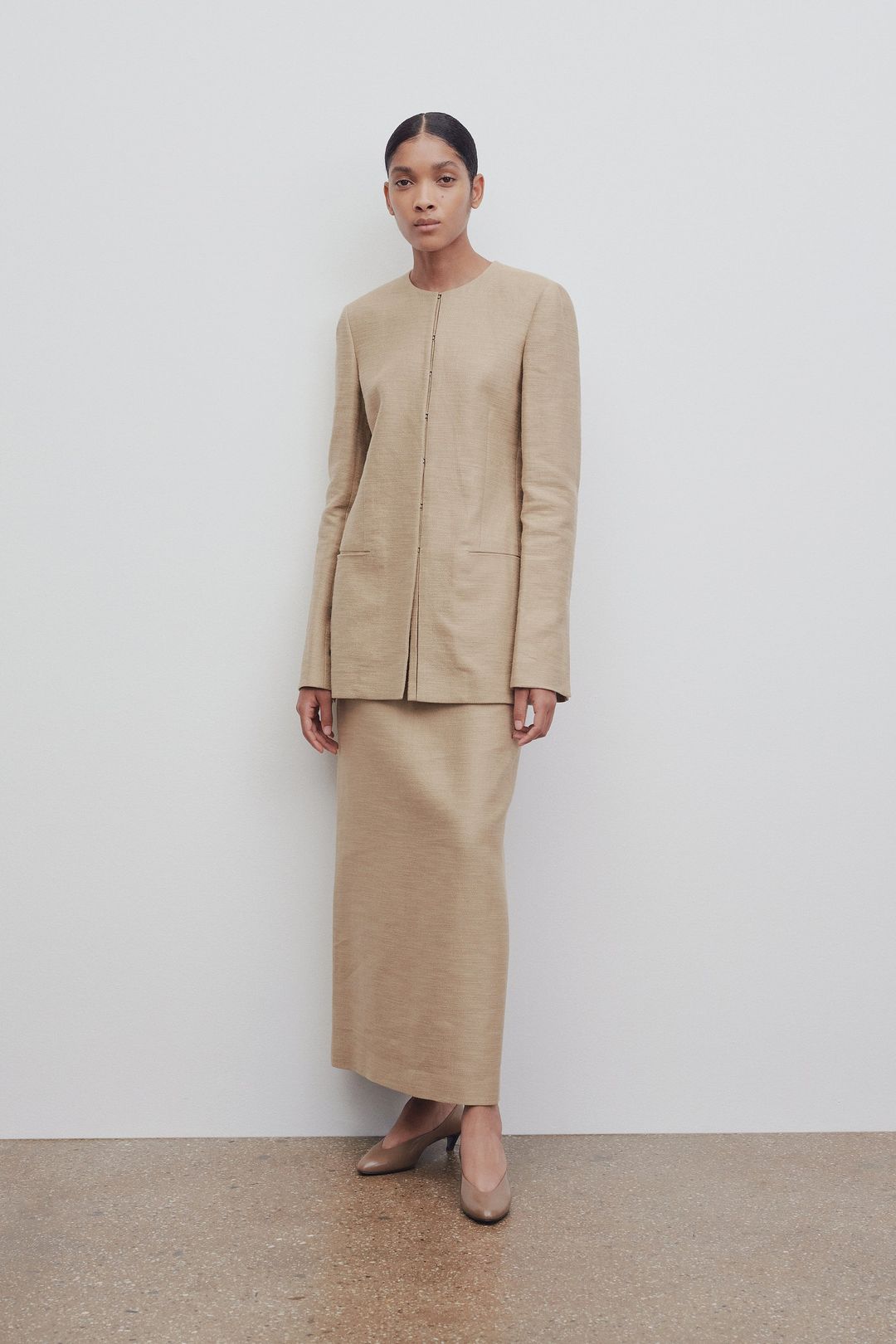 Berth Skirt in Linen and Cotton #3
