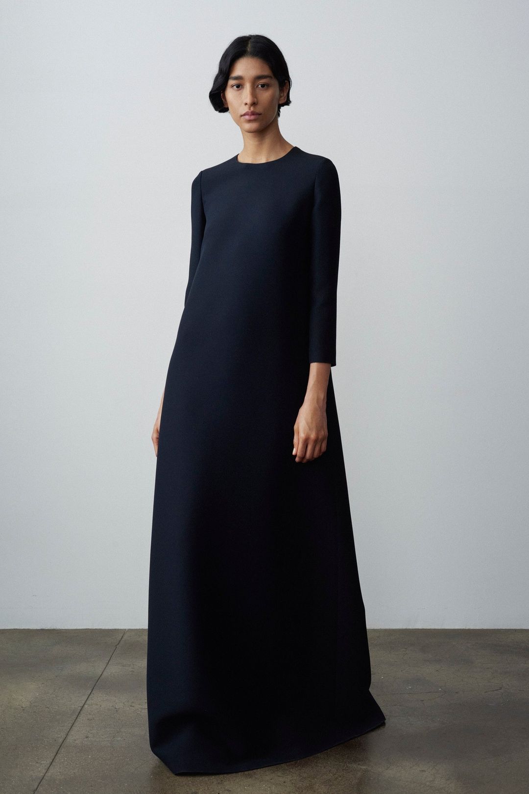 Stefos Dress in Wool and Silk #3