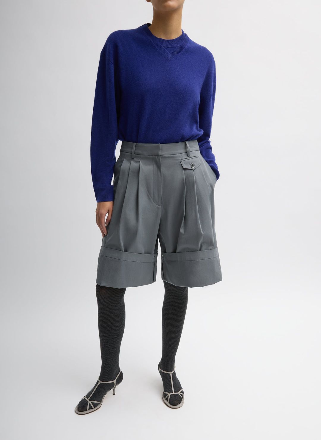 Bio Twill Triple Pleat Short #3