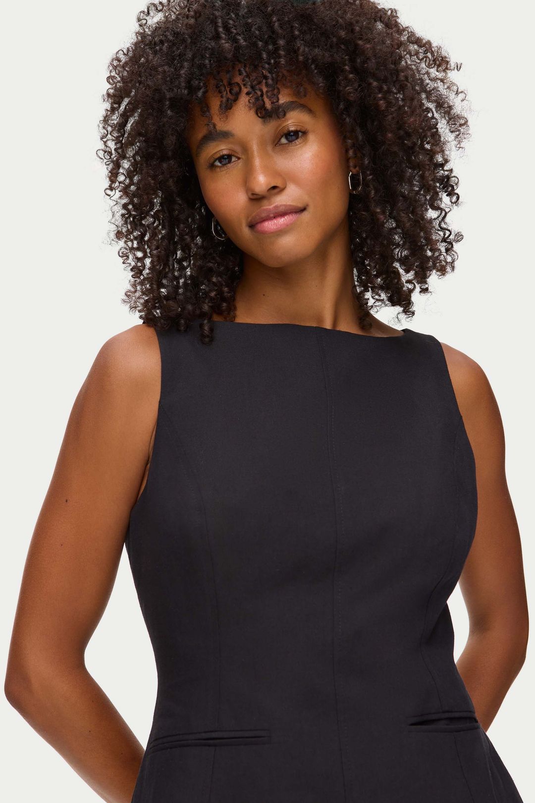 Lyra Linen Mini Dress #3