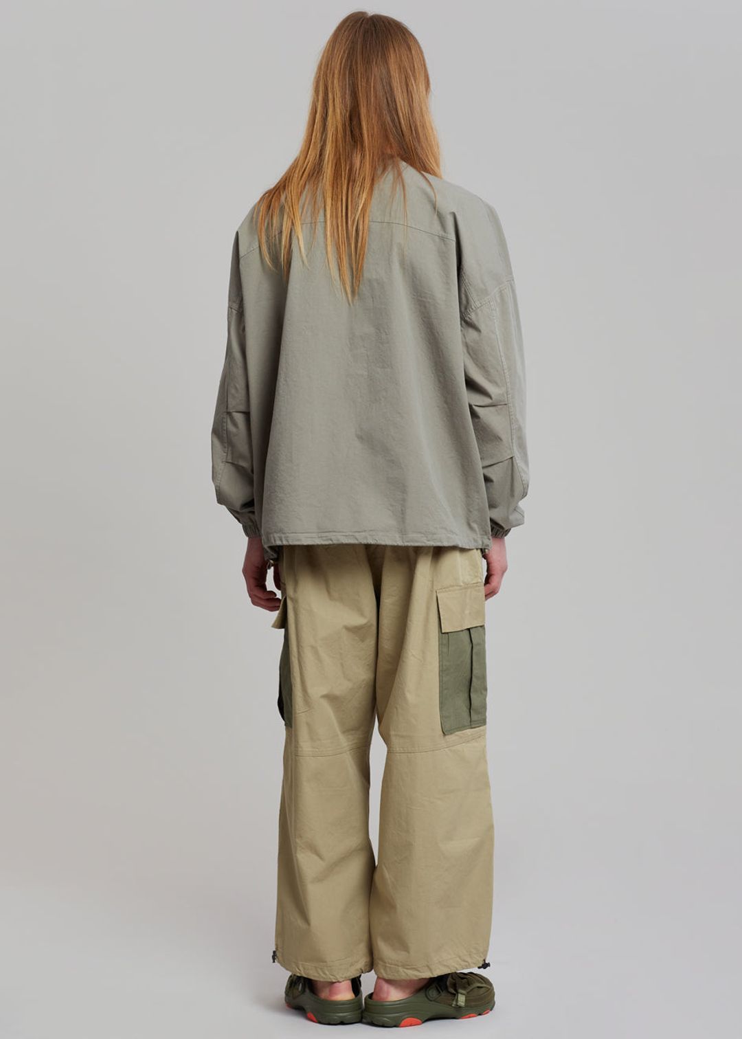 Stu Colorblock Cargo Pants - Beige Combo #13