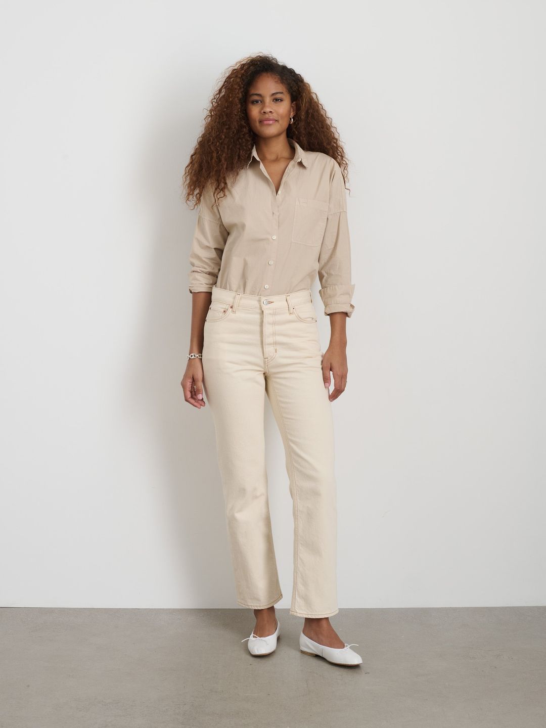 Jo Shirt In Cotton Poplin #3