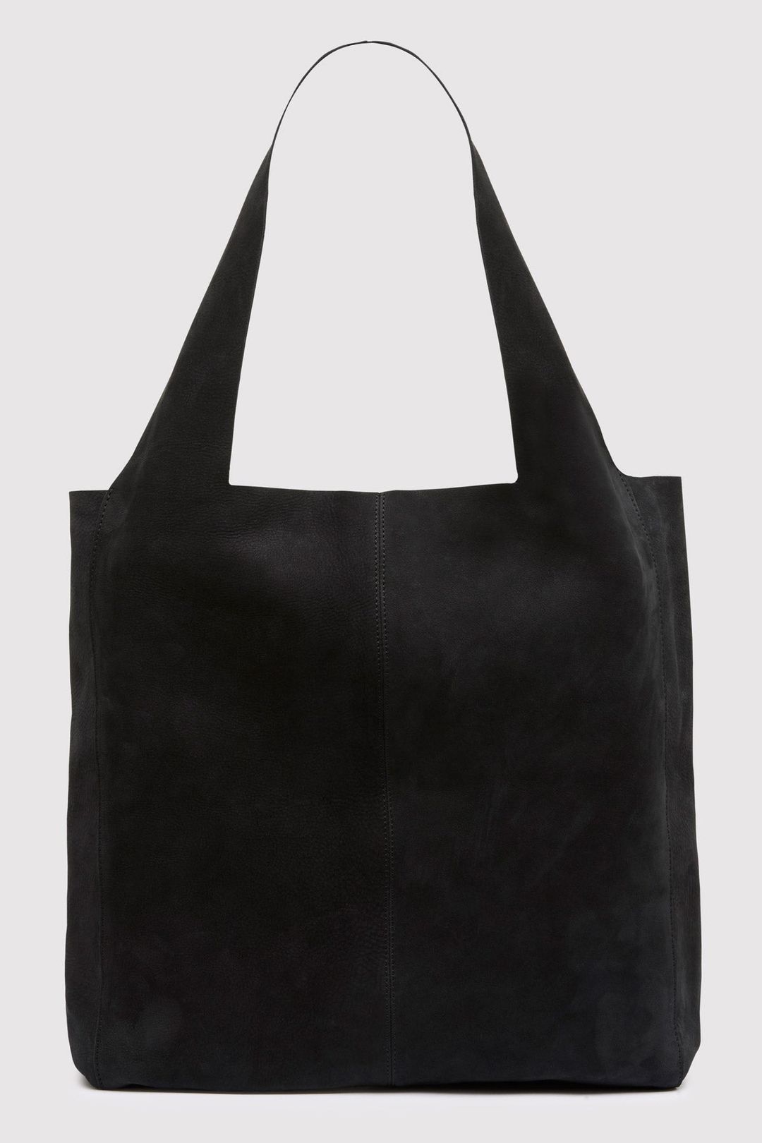 Suede Soft Tote - Black #5