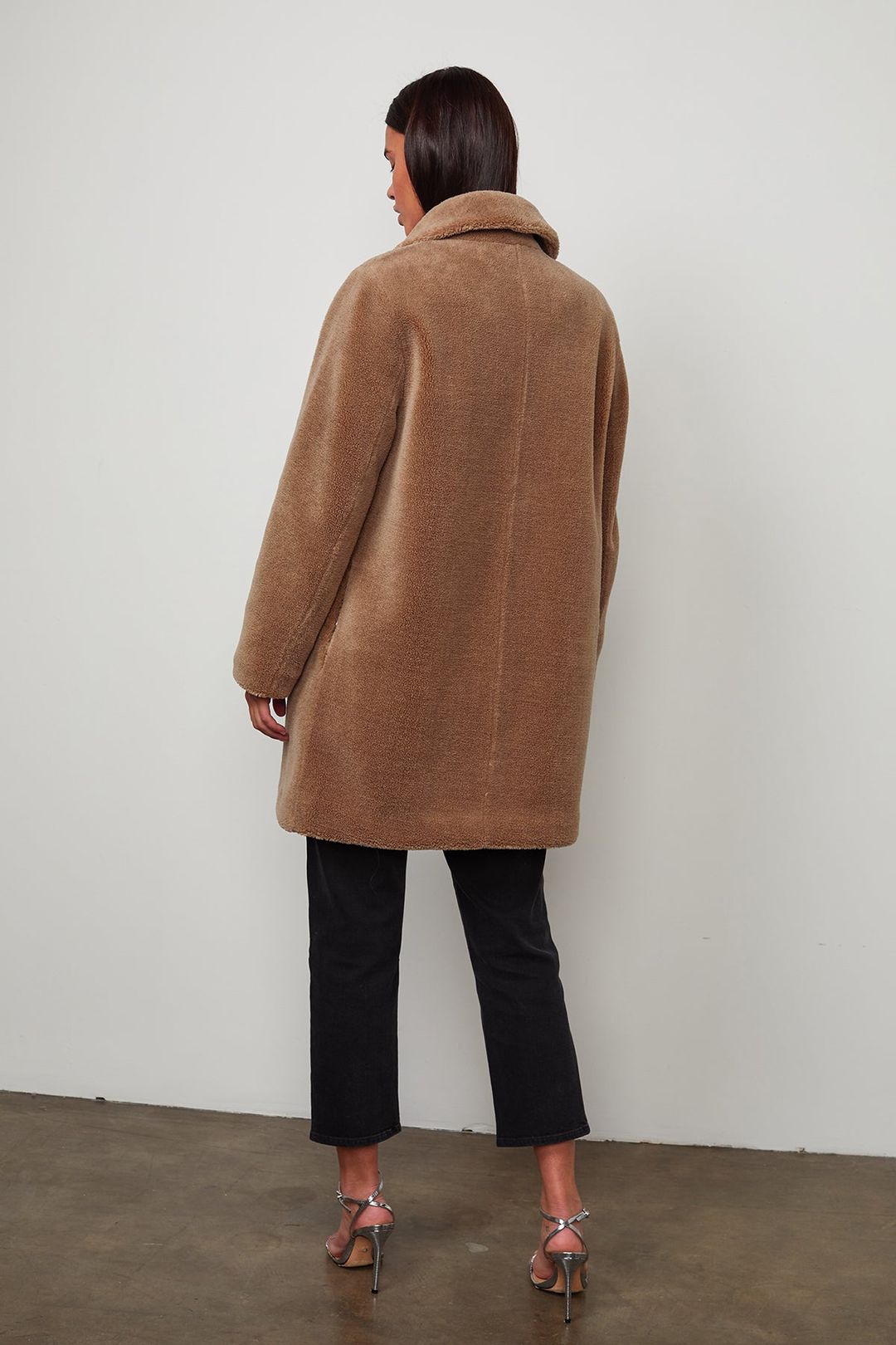 TRISHELLE LUX SHERPA OVERSIZED COAT #9