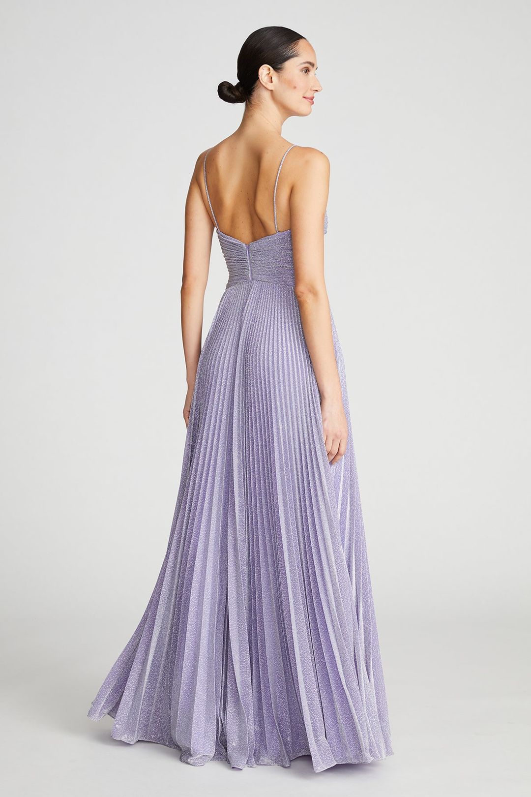 Maycee Gown In Shimmer Jersey