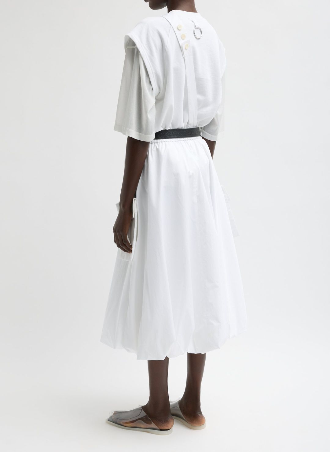 Eco Poplin Pull On Bubble Skirt #5