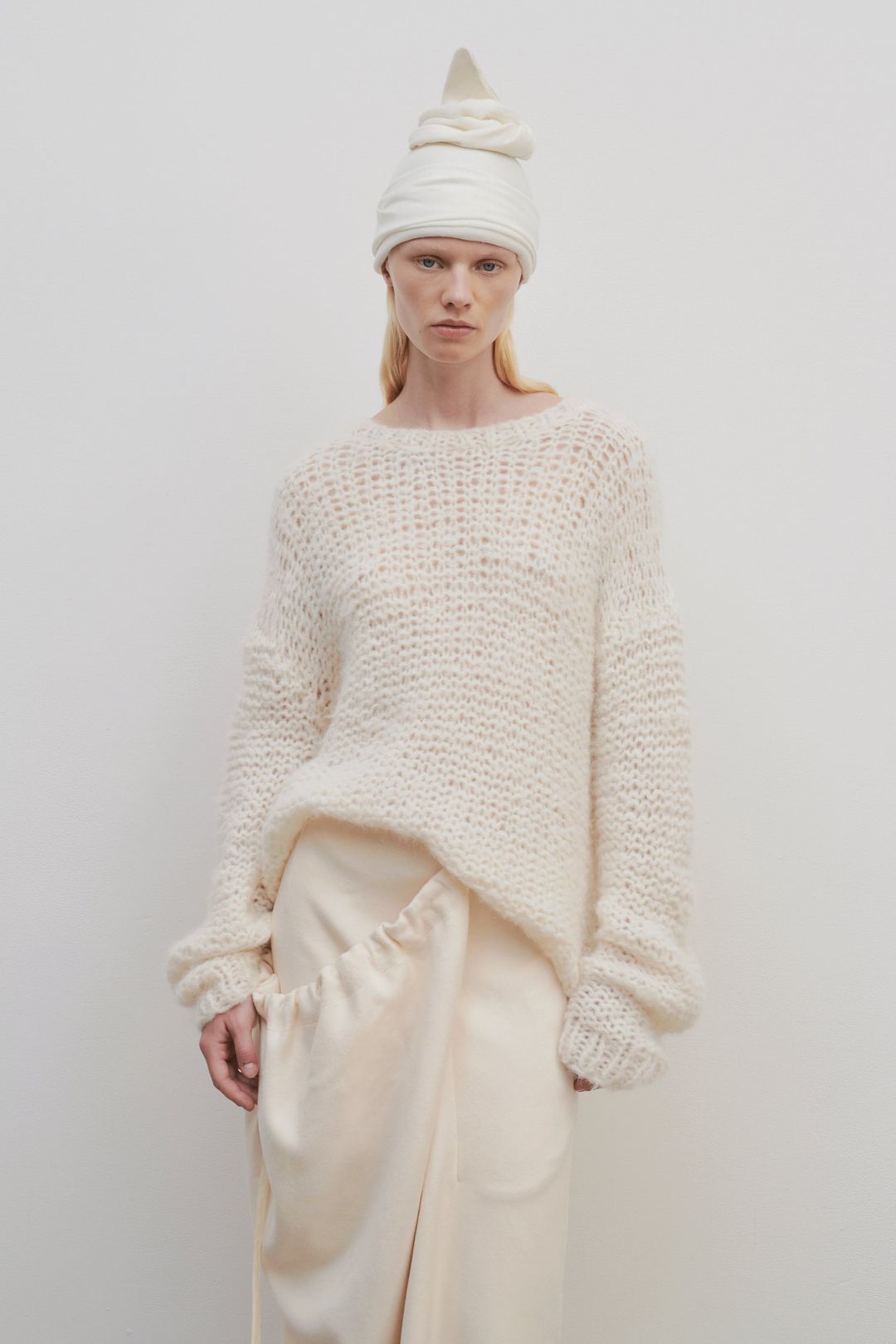 Eryna Top in Alpaca and Silk #3