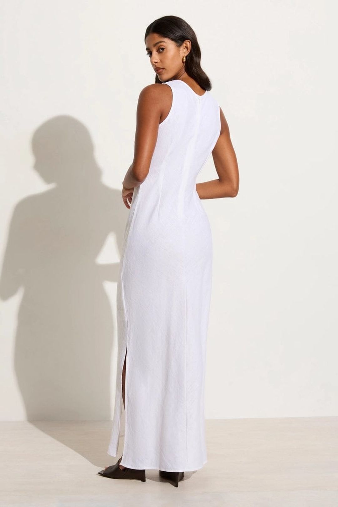 Valenza Maxi Dress White #5