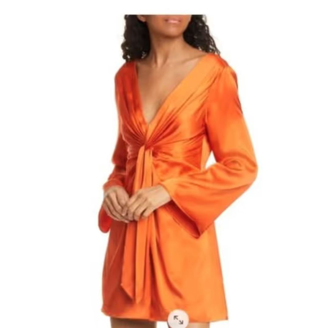 Caelen Dress in Orange #2