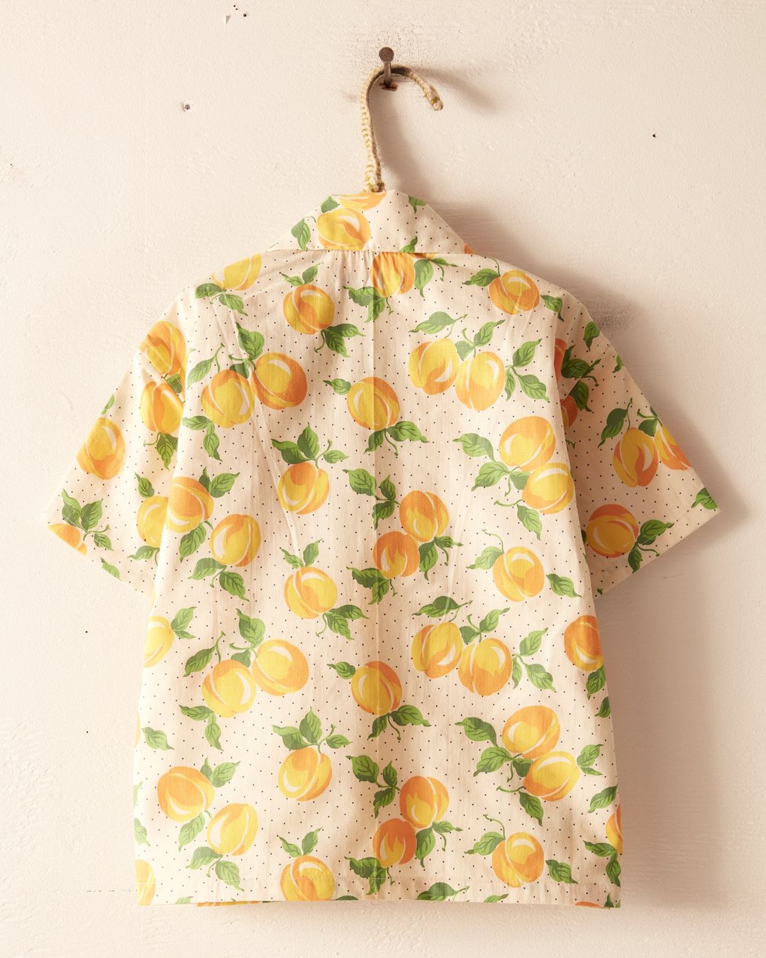 Lemon Polka Dot Kid's Shirt #3