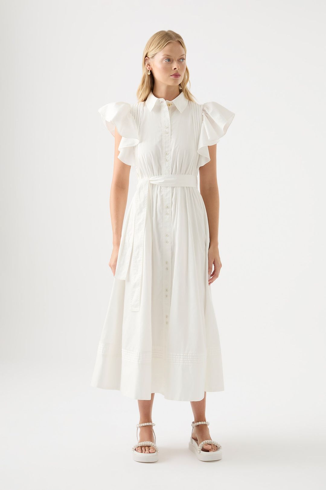 Kindred Frill Midi Dress #3
