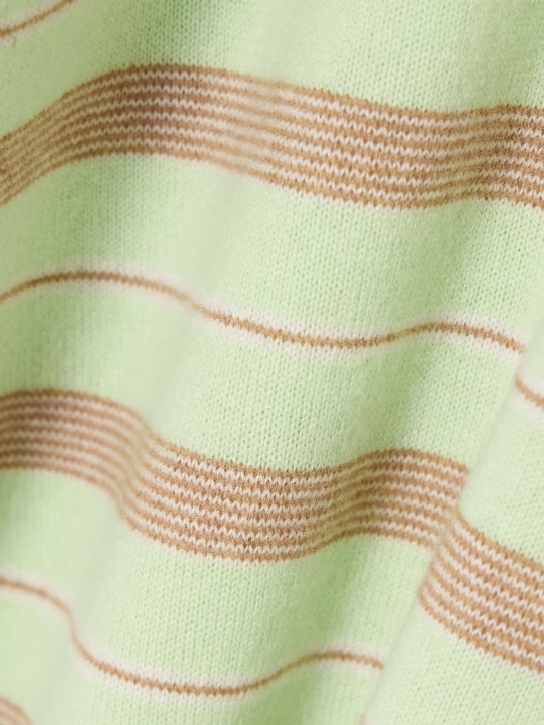 Striped cashmere polo sweater #5