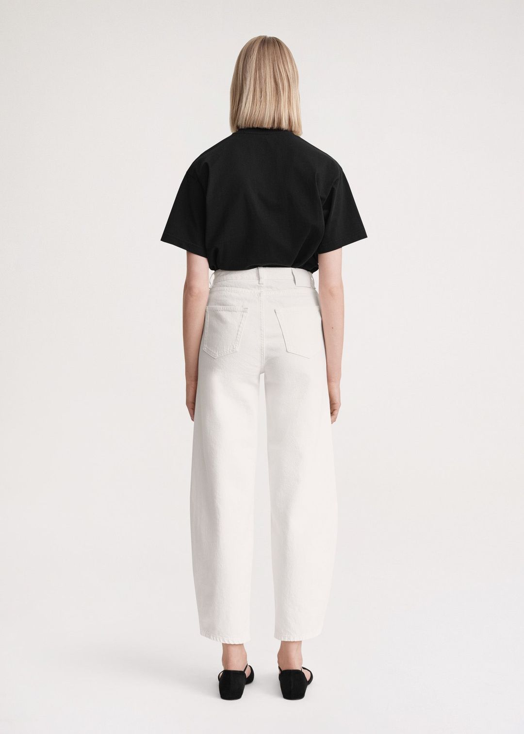 Barrel leg denim off-white #3