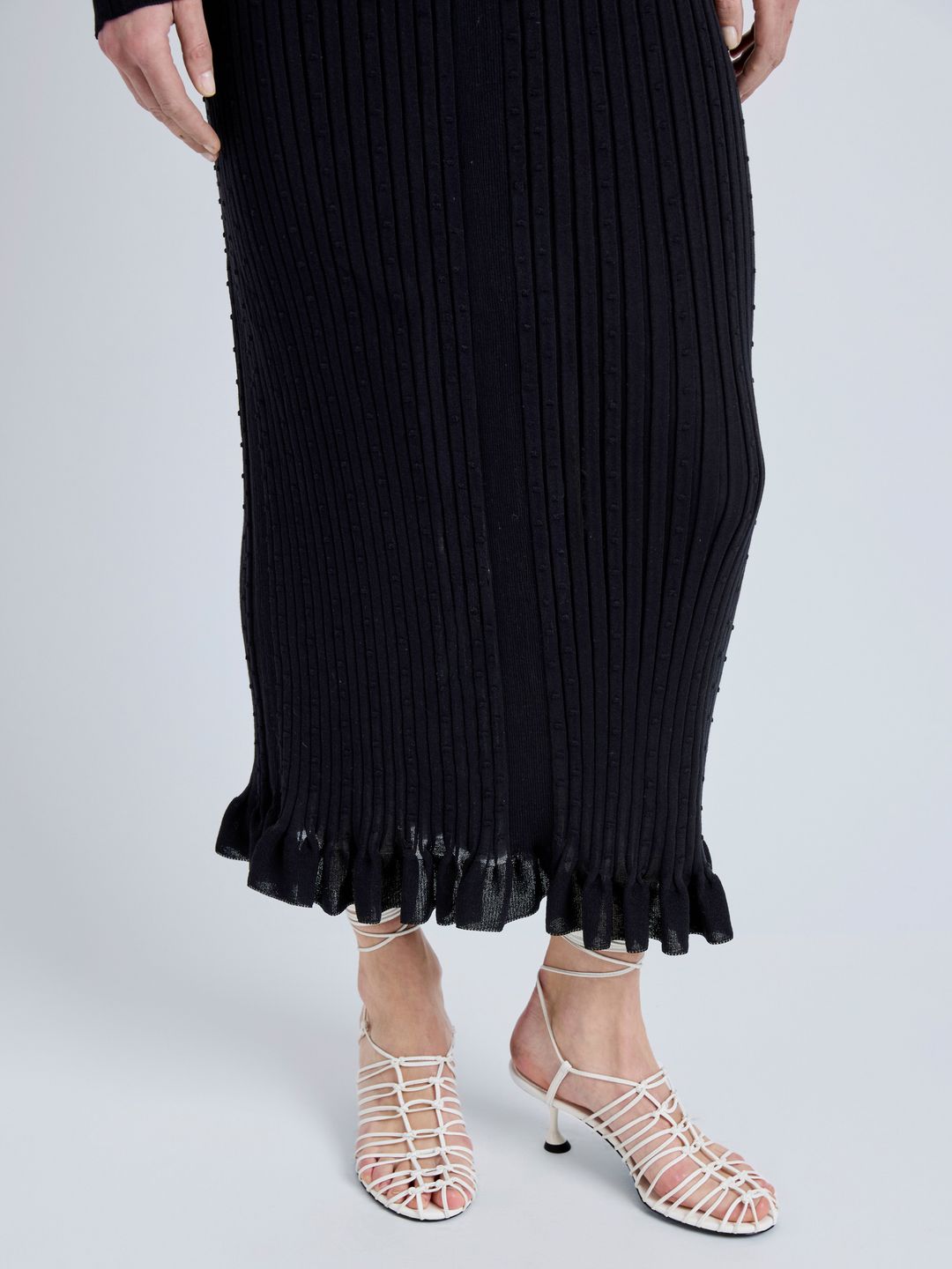 Monet Skirt in Fine Bobble Knit #5