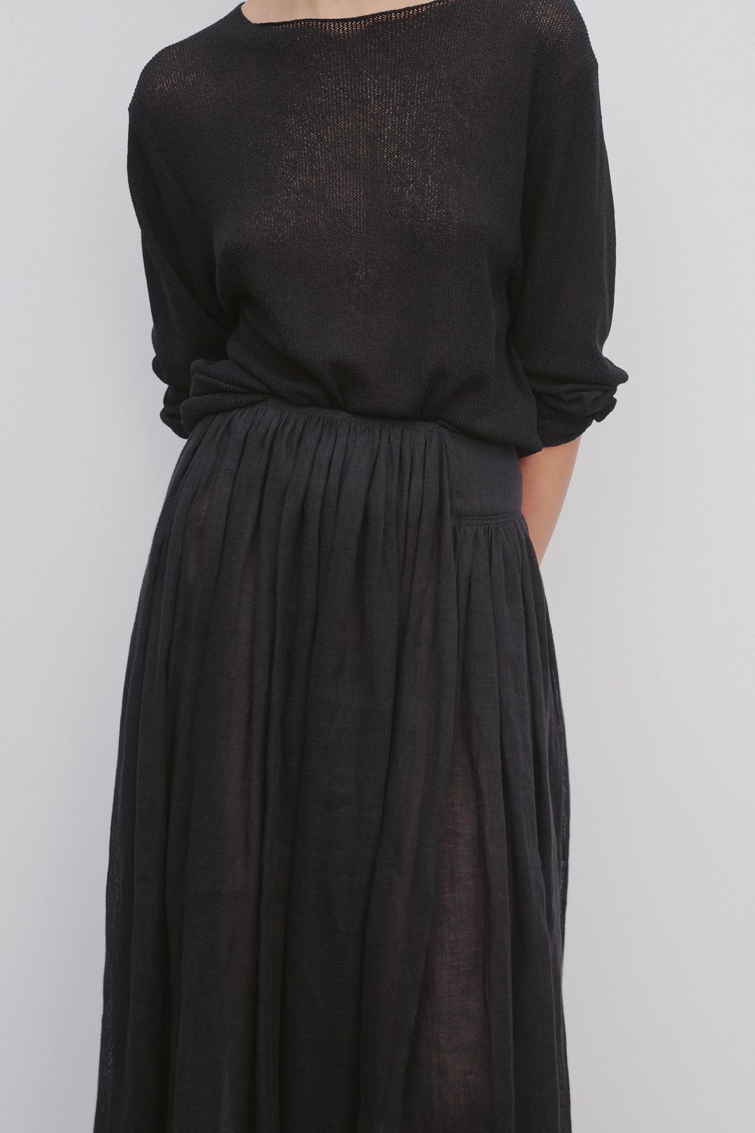 Cayden Skirt in Linen #4