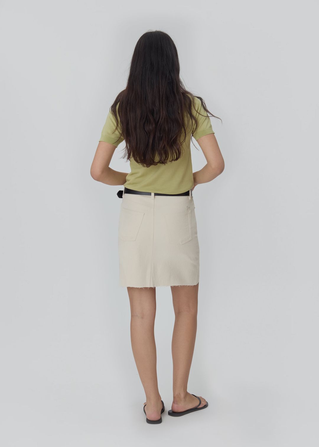 Lima Skirt in Bone #4
