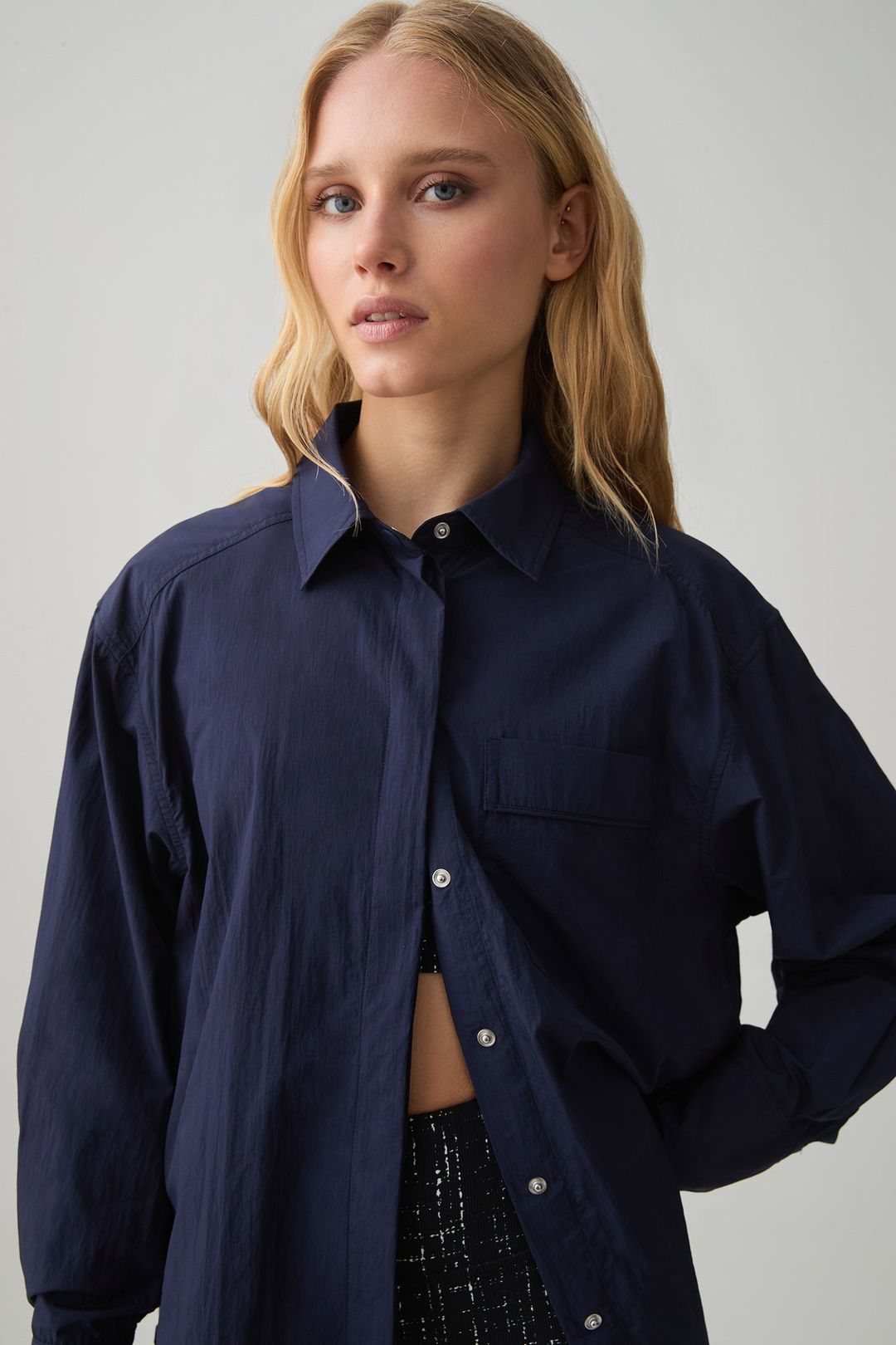 Side Split Spray Shirt 427